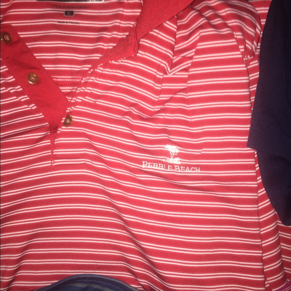 Pebble beach golf polo